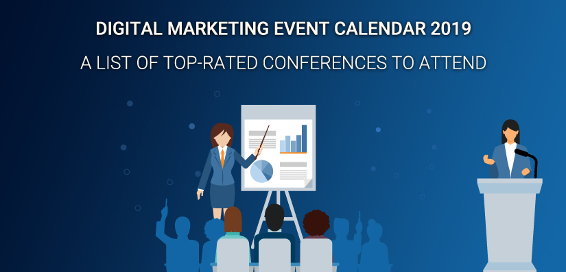 Digital marketing conference calendar 2019