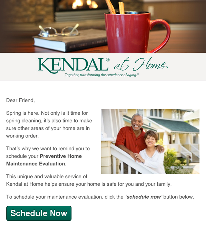Kendell Evaluation Reminder Email